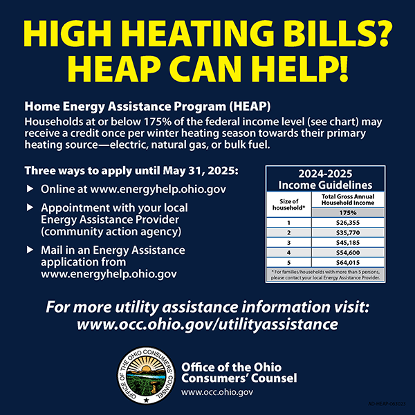 Home Energy Assistance Program (HEAP)